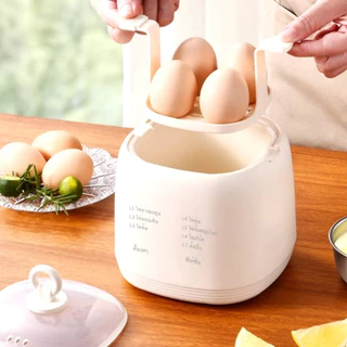 เครื่องต้มไข่ เครื่องนึ่งอาหาร ที่ต้มไข่ เครื่องทำอาหารเช้า ขนาดเล็ก Custard ไข่นึ่ง ใช้งานได้ง่าย ขนาดเล็ก พกพา EGG836