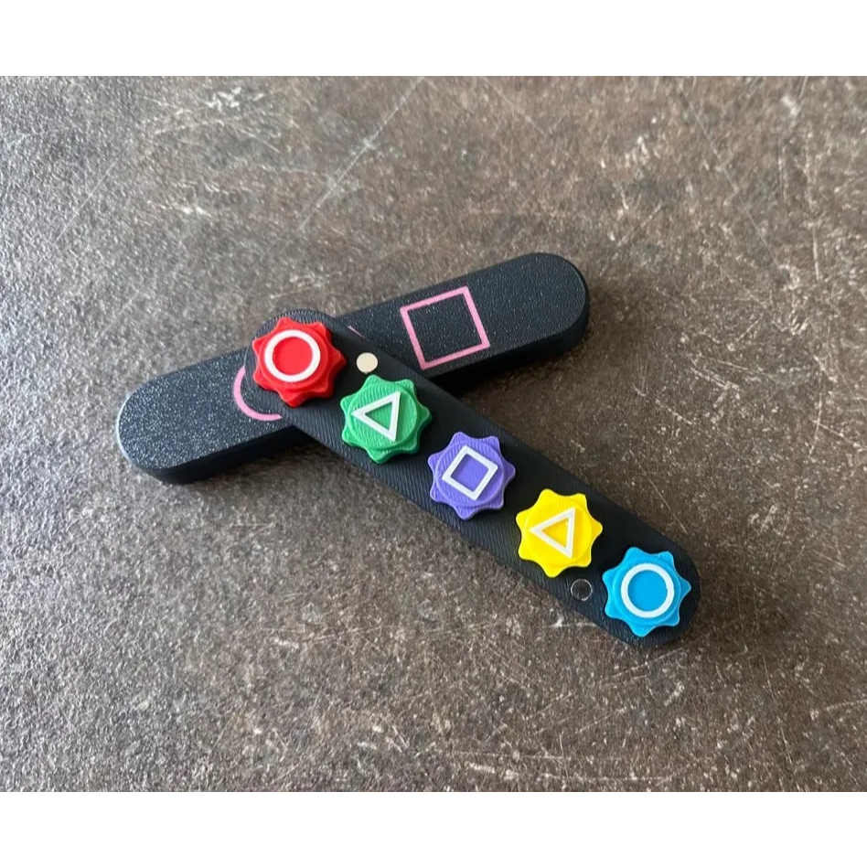 ⚡ส่งไว⚡ "Squid Game Gonggi Set – 3D Printed Traditional Korean Jacks Game"