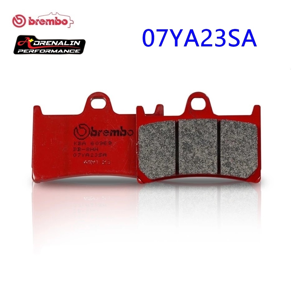 ผ้าเบรค ผ้าเบรก Brembo 07ya23sa สำหรับ yamaha r1  r7 mt07 mt09 tenere1200  xrs900 สีแดง ของแท้ ราคา/