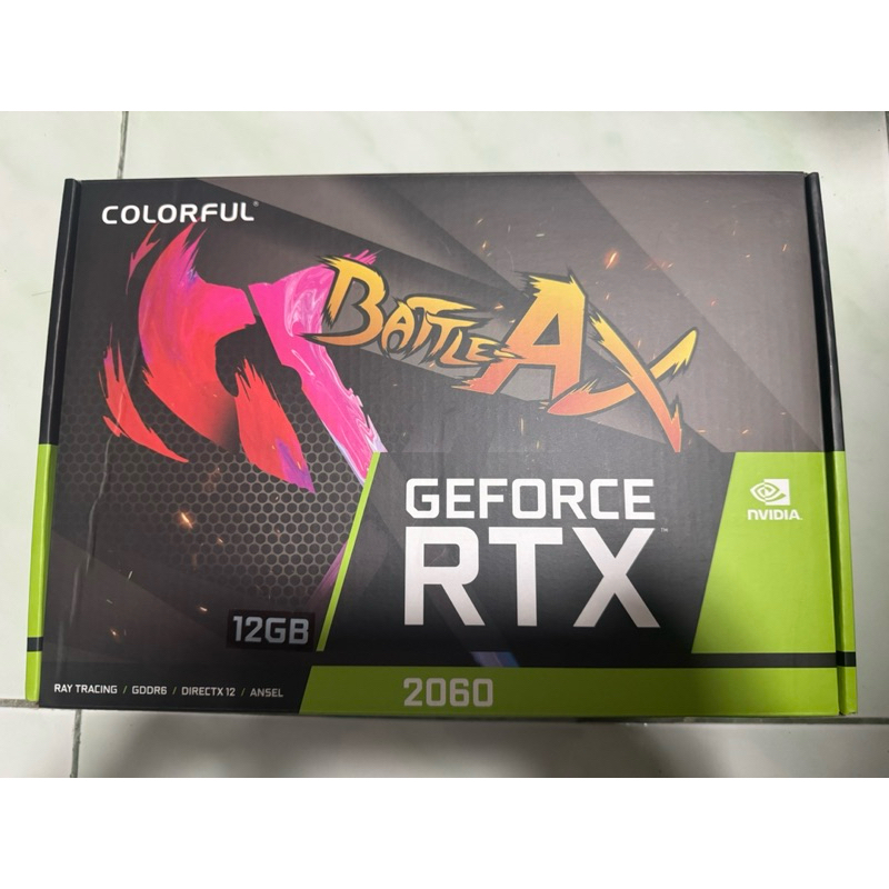Colorful GeForce RTX 2060  12GB DP+HDMI+DVI มือสอง