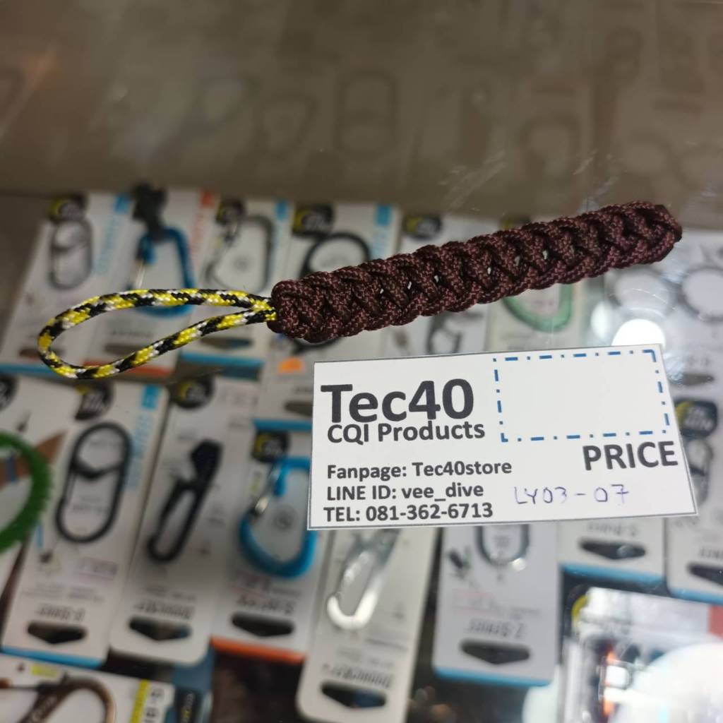 MC2THAILAND Paracord 2mm Lanyard MODEL PLY03-07 สายห้อย