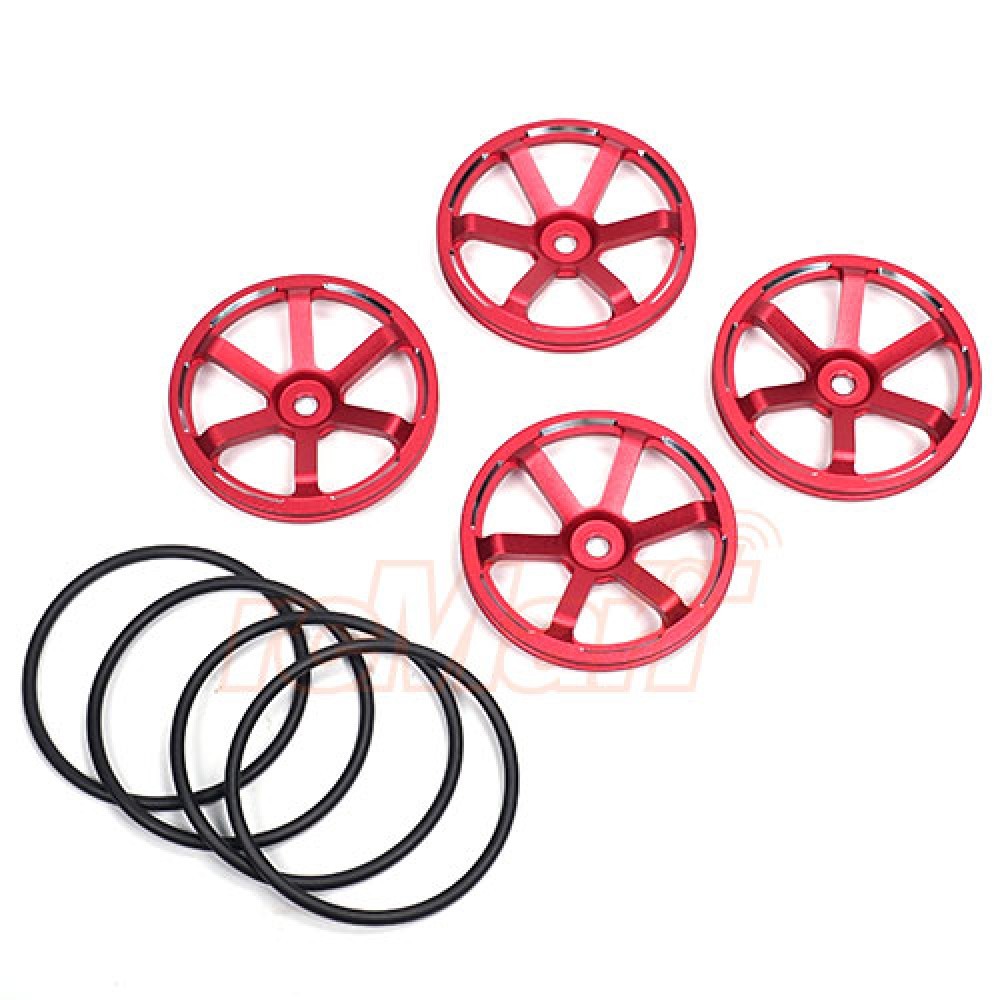 R31 House GRK Aluminum 37 Setting Wheel 4 pcs Red R31W340RD