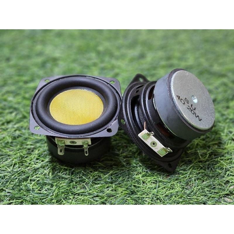 ดอก3นิ้ว SU *ของแท้* 4ohm 20w YC หน้าแคปล่าเหลือง ฟรู้เร้น 3