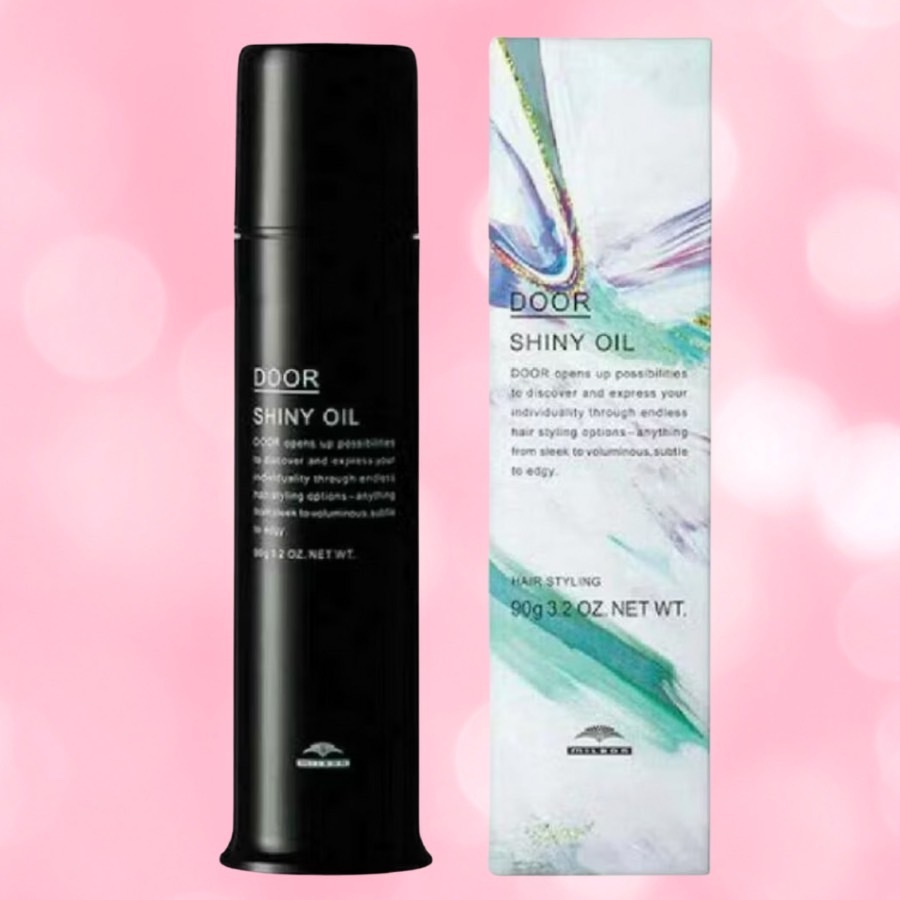 MILBON DOOR Shiny Oil 90 ML ออยล์เนื้อเจล ให้ความลื่นที่ไร้ความมัน และไม่เหนียวเหนอะหนะ เหมือนออยล์ทั่วไป