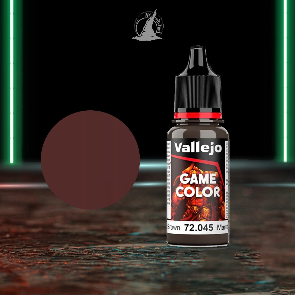 72045 Vallejo Game Color : Charred Brown Marron Carbonado Bewitched