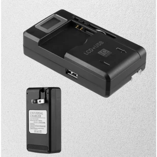 ที่ชาร์จ แบต แบบหนีบ ปรับระยะได้ หน้าจอ LCD บอกระดับแบต