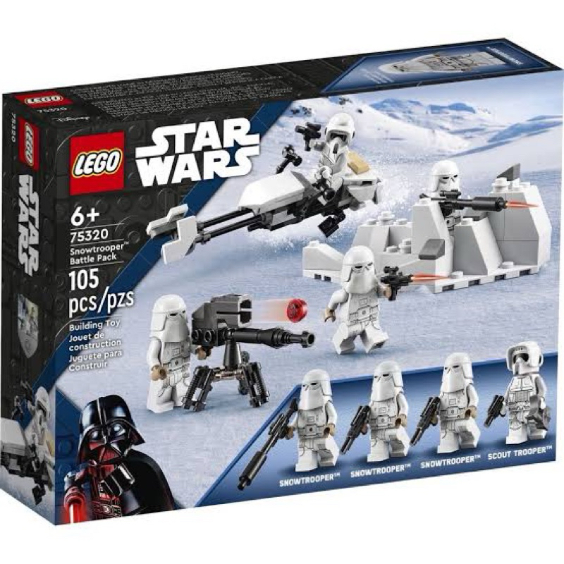 เลโก้ LEGO Star Wars 75320 Snowtrooper Battle Pack ของแท้ 100% มือหนึ่งกล่องสวยพร้อมส่ง