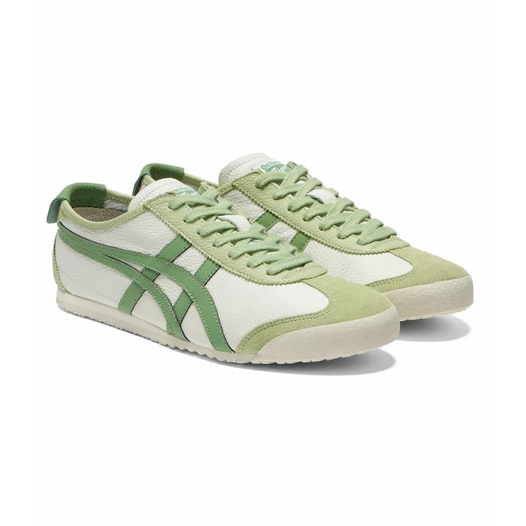 Onitsuka Tiger Mexico 66 Airy Green รองเท้ากีฬาสำหรับชายหญิง（ของแท้ 100 %）