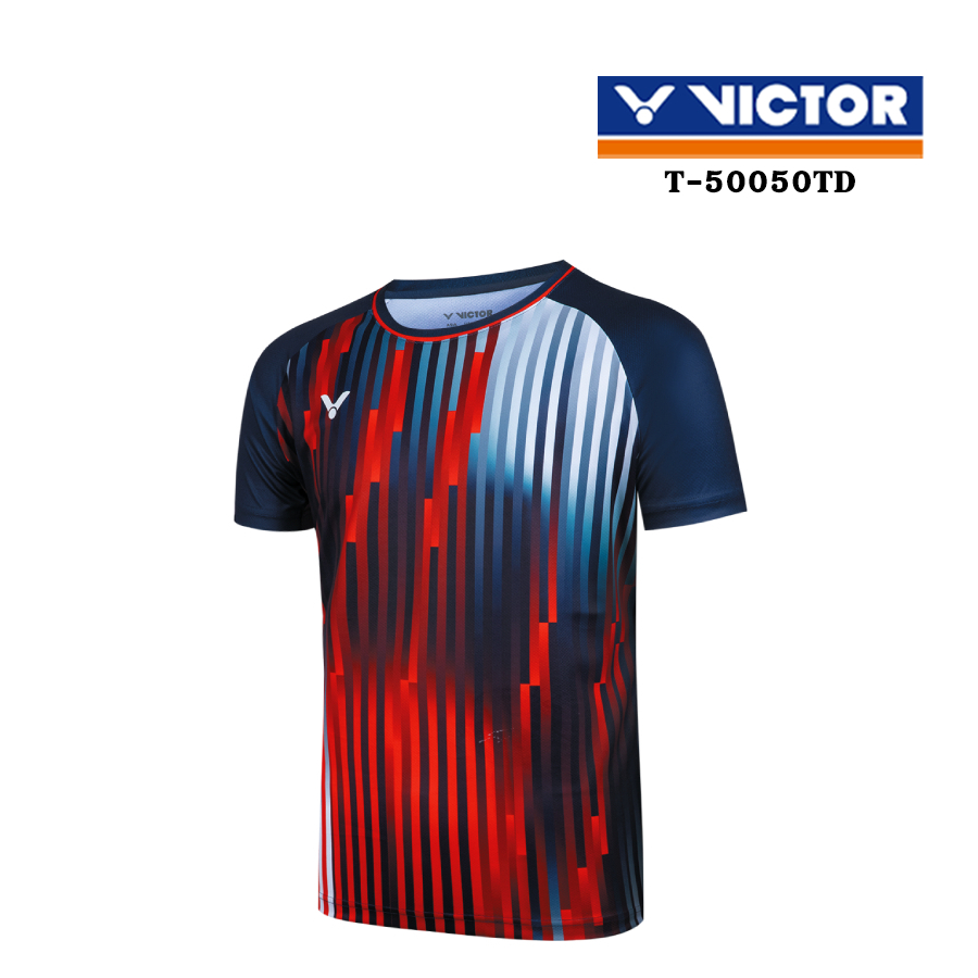 VICTOR เสื้อกีฬาแบดมินตัน แขนสั้น รุ่น T-50050TD