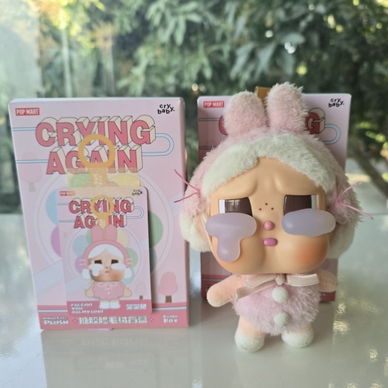 [แบบเลือกตัว/ไม่แกะซอง] POPMART Crybaby Crying Again