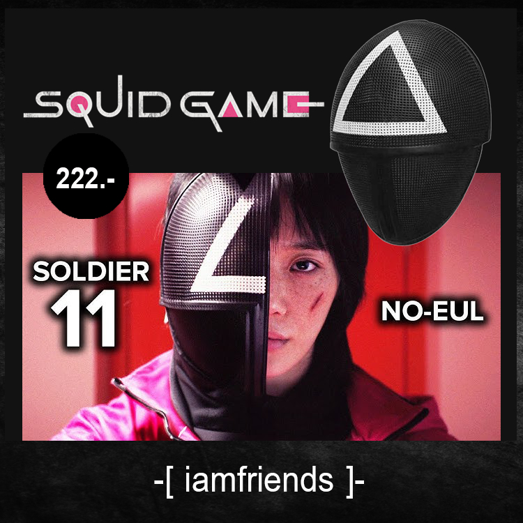 ⚡ส่งไว⚡ Squid Game Front Man Mask: Iconic Lee Jung Jae Replica for Cosplay Enthusiasts fancy mask