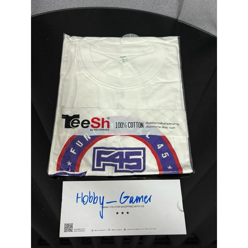 (มือ1 พร้อมส่งด่วน ของแท้💯) เสื้อยืด F45 Training  ความกว้างของอก L - 40”