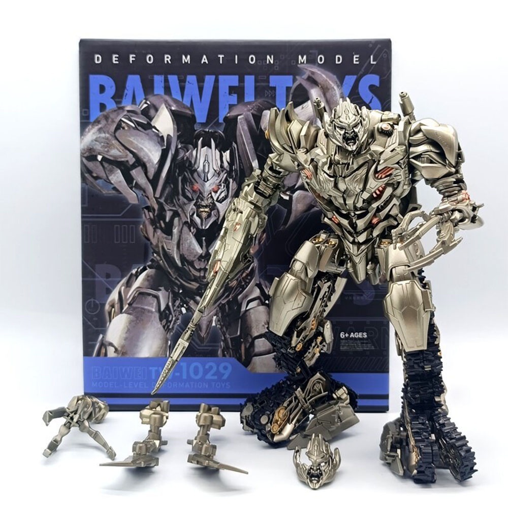 TW-1029 โมเดลฟิกเกอร์  ของเล่นสําหรับเด็กผู้ชาย Transformer Megatron