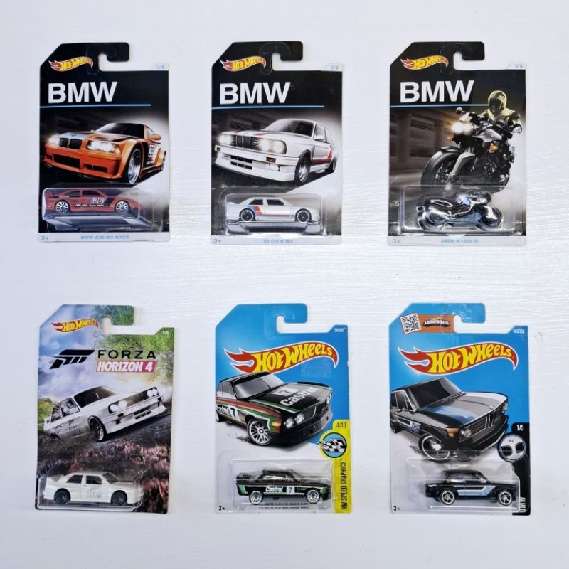 Hot wheels โมเดลรถ BMW สเกล1/64 เลือกแบบได้