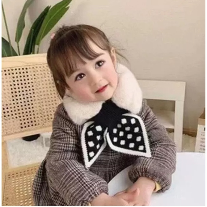 ผ้าพันคอเด็กอายุ  5ปีขึ้นไป ลายสวย TB388 TB392