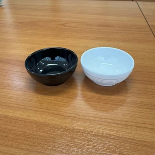 SB Melamine ถ้วยน้ำจิ้ม ทรงกลม ทรงโคม มีลอน เมลามีน ขนาด 2.25 นิ้ว D101-2.25