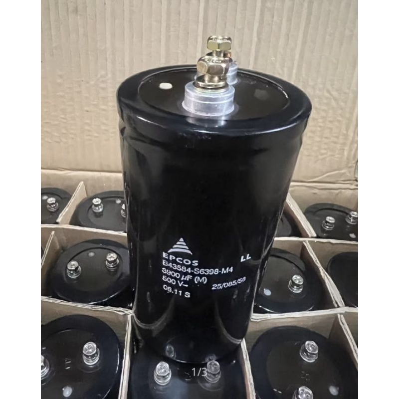 คาปาซิเตอร์ 3900uF 500V พร้อมส่ง 3900uf 500vdc