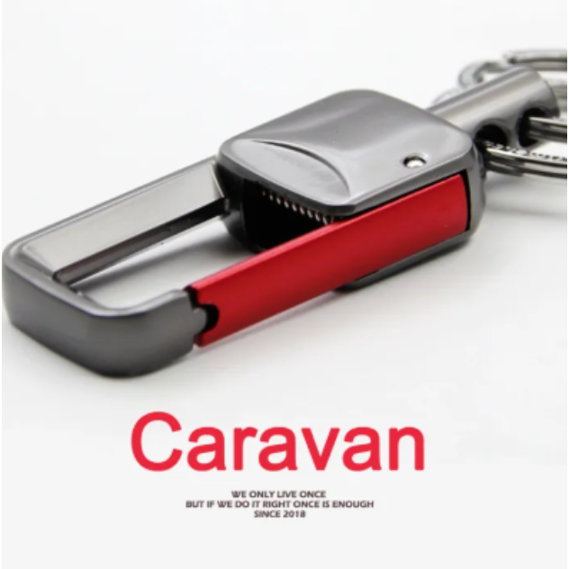 Caravan Crew Keychain พวงกุญแจ พวงกุญแจรถ ห่วงพวงกุญแจ key chain