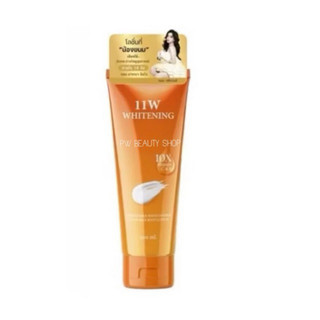 โลชั่นน้ำนมตบผิวขาว 11W Whitening ขนาด200ml.