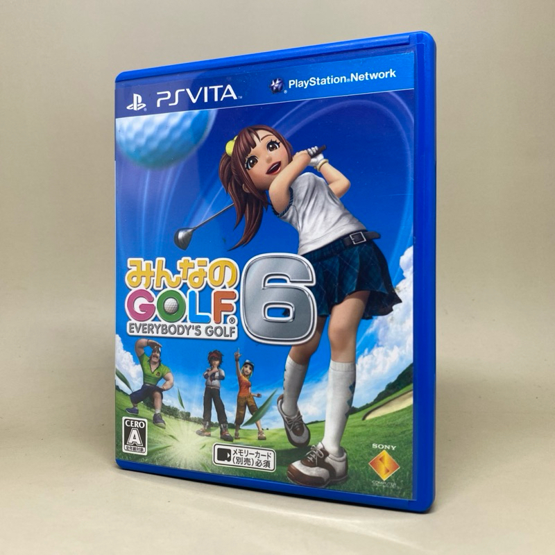Everybody’s Golf 6 (Minna No Hotshots Golf 6) PS Vita | PlayStation Vita Original Game | Zone 2 Japa