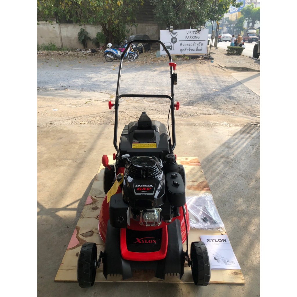 เครื่องรถเข็นตัดหญ้า  ใบตัด 19 นิ้ว Lawn Mower HONDA GXV160/XYLON-480S