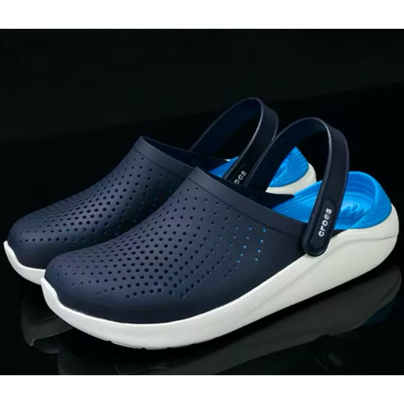 Crocs Lite Ride Clog รองเท้าแตะ แบบลำลอง มาใหม่สุดฮิต ใส่ได้ทุกเพศ มีส่วนลดราคา