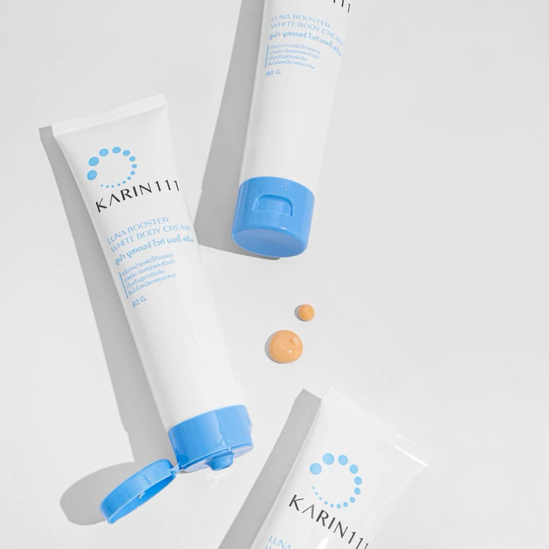 ครีมทารอยดำ สูตรคลินิก KARIN111 Luna Booster รักแร้ ขาหนีบ ขาลาย (แบบหลอด 80g) thumbnail 3