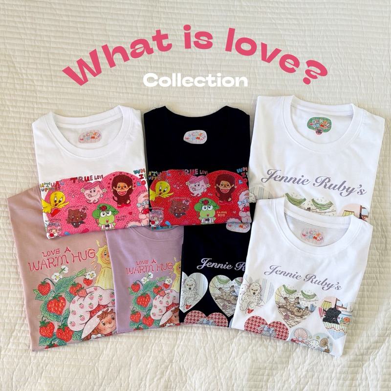 (พร้อมส่ง)what is LOVE? LIMITED collection by lockerdump💗🩵🍓🌞🫧