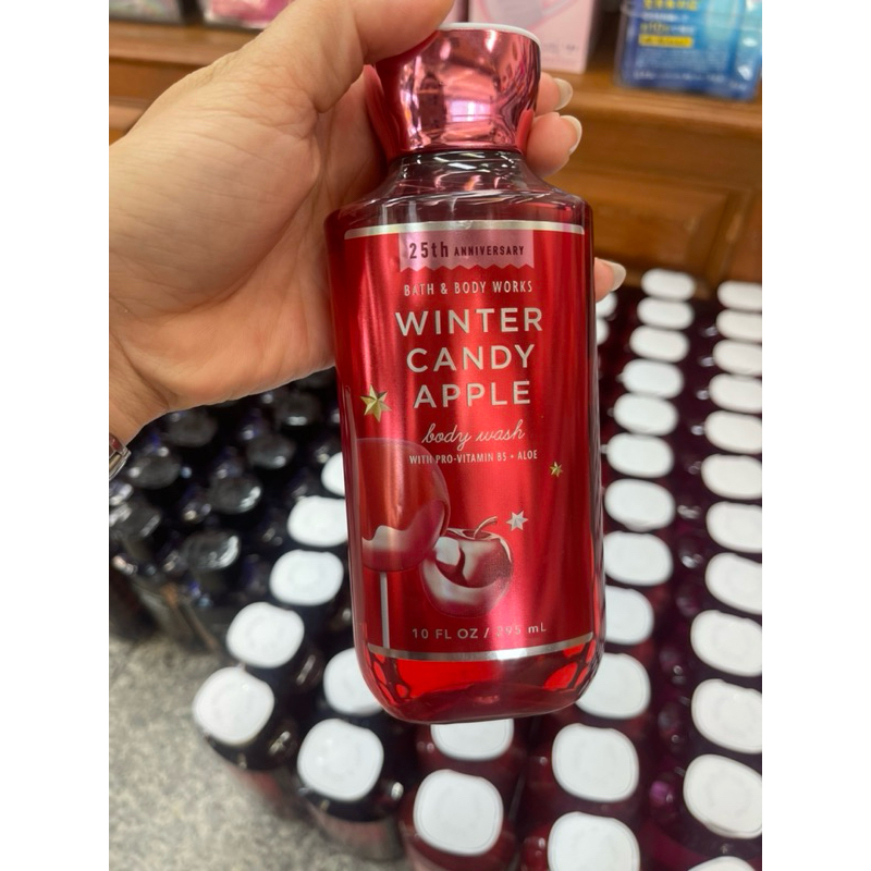 Bath & Body Works Winter Candy Apple Shower Gel 295ml. ของแท้