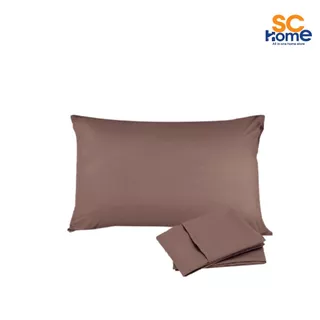 ปลอกหมอนหนุน Pillow Case ผ้า สีพื้น เกรดโรงแรม ขนาดมาตรฐาน ป้องกันไรฝุ่น โรงงานมาเอง