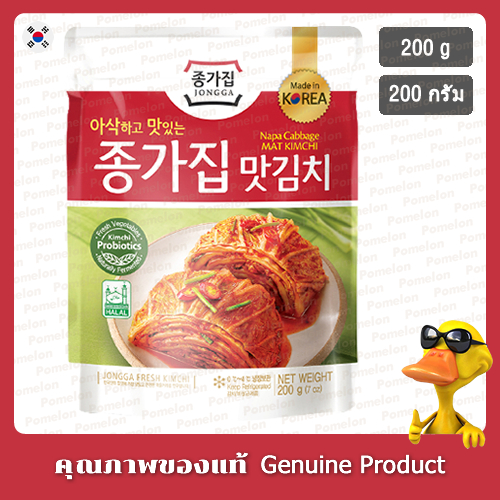จงก้าซอยริชเต้าหู้แน่น 200กรัม - Jongga Mat Kimchi Cut Cabbage Kimchi 200g