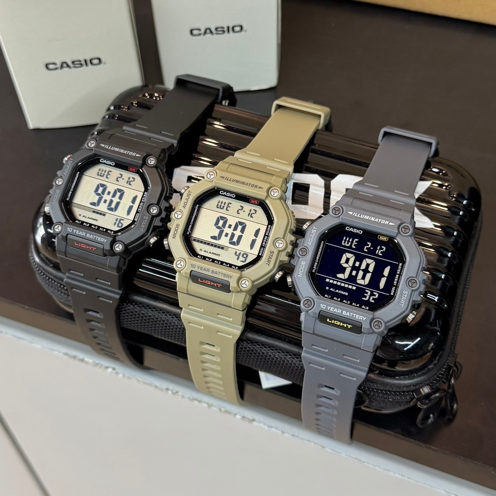 CASIO รุ่น AE-1600H-1A / AE-1600H-5A / AE-1600H-8B / AE-1600 / AE-1600H / รับประกัน 1 ปี
