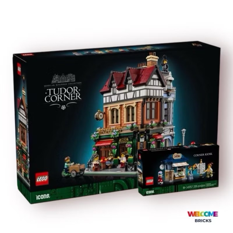 สินค้าพร้อมส่งค่ะ Lego iCons 10350 Tudor Corner กล่องสวยของแท้ 100% ค่ะ