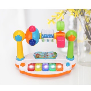 เปียโนมีเสียง มีไฟ ของเล่นเสริมพัฒนาการ ของเล่นเด็ก พร้อมส่ง