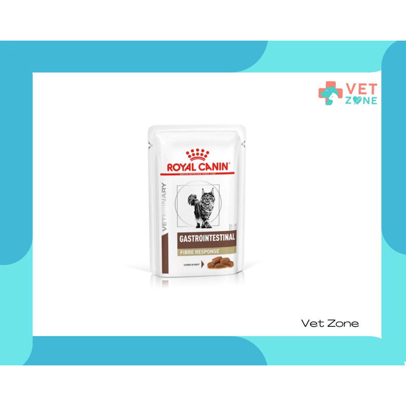 Royal canin cat gastrointestinal fiber 85g อาหารเปียกแมว