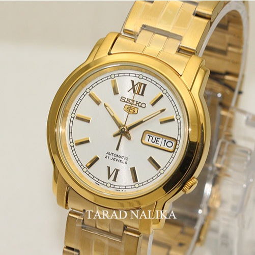 นาฬิกา SEIKO 5 automatic SNKK84K1 เรือนทอง