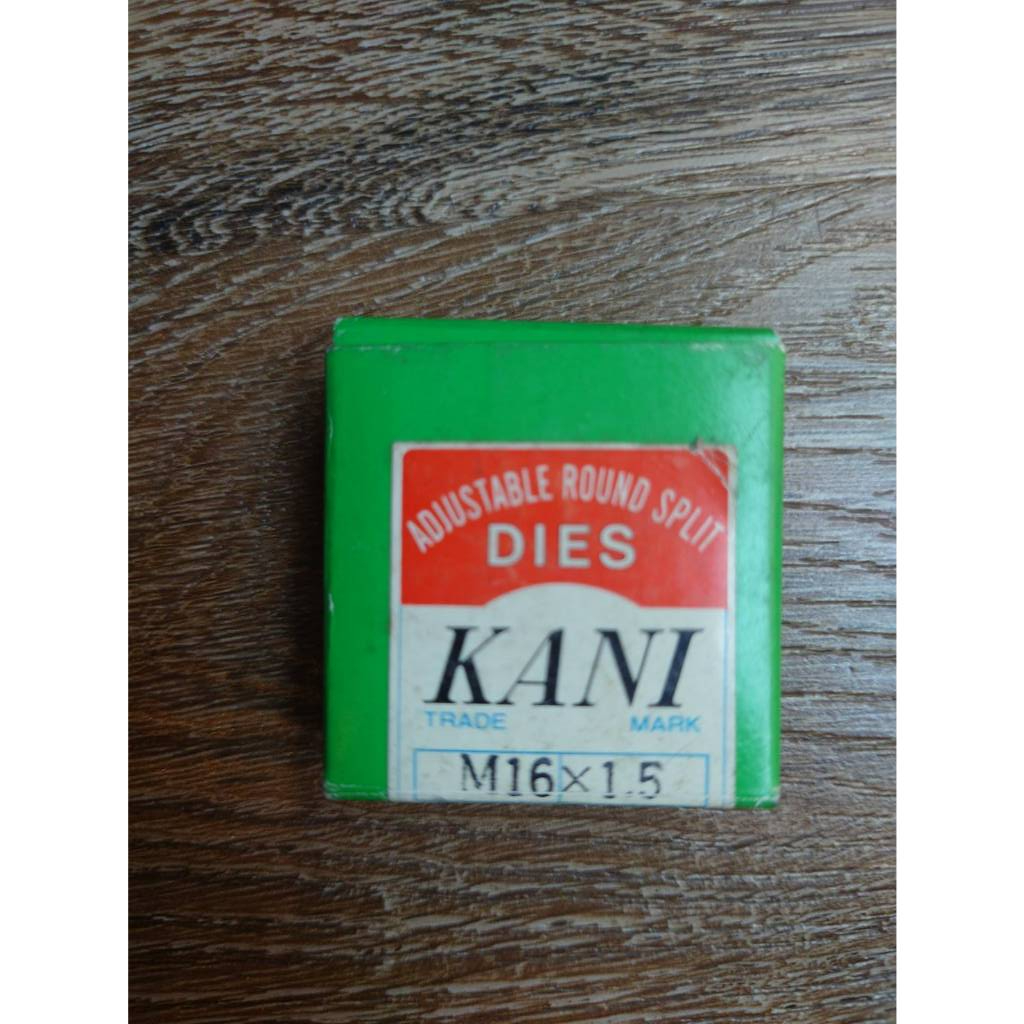 KANI ลูกต๊าปกลม 16x1.5 ขนาด 1.1/2" ไดต๊าป ลูกดาย ต๊าป MADE IN JAPAN ต๊าปตัวเมีย