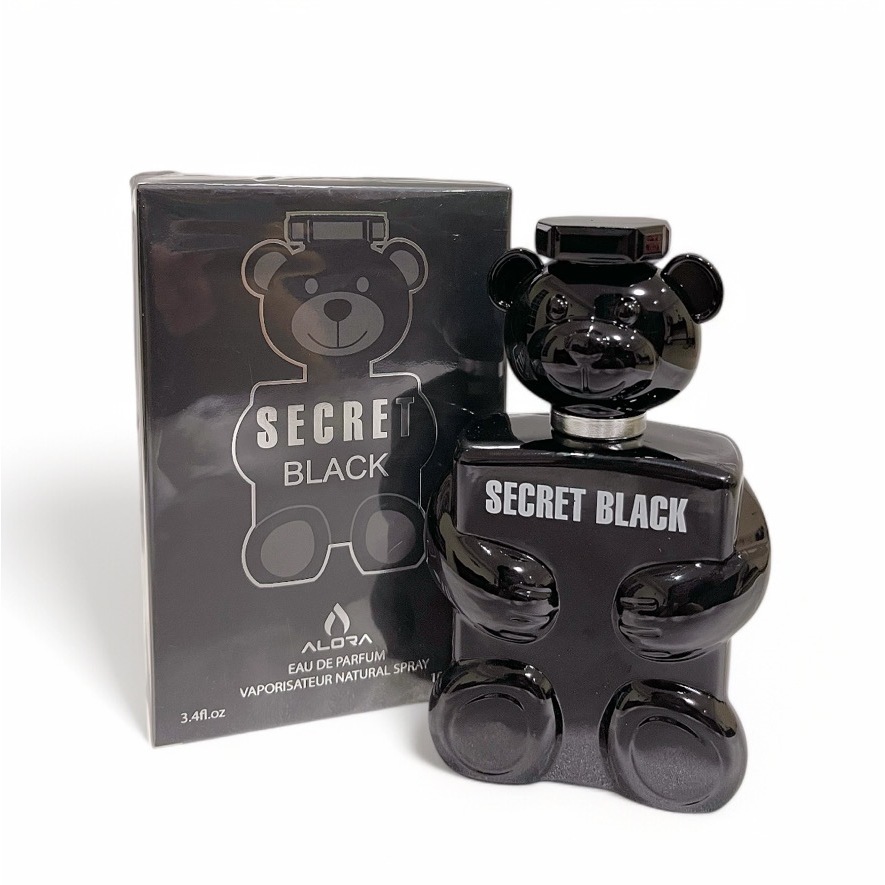 น้ำหอมALORA SECRET BLACK EDP 100ML น้ำหอมผู้ชาย กลิ่นหอมสะอาด สดชื่น สปอร์ต เย้ายวนใจ -3261