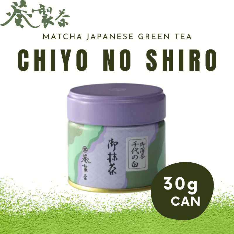 AOI SEICHA Matcha Chiyo no Shiro 30g Can Japanese Matcha Powdered