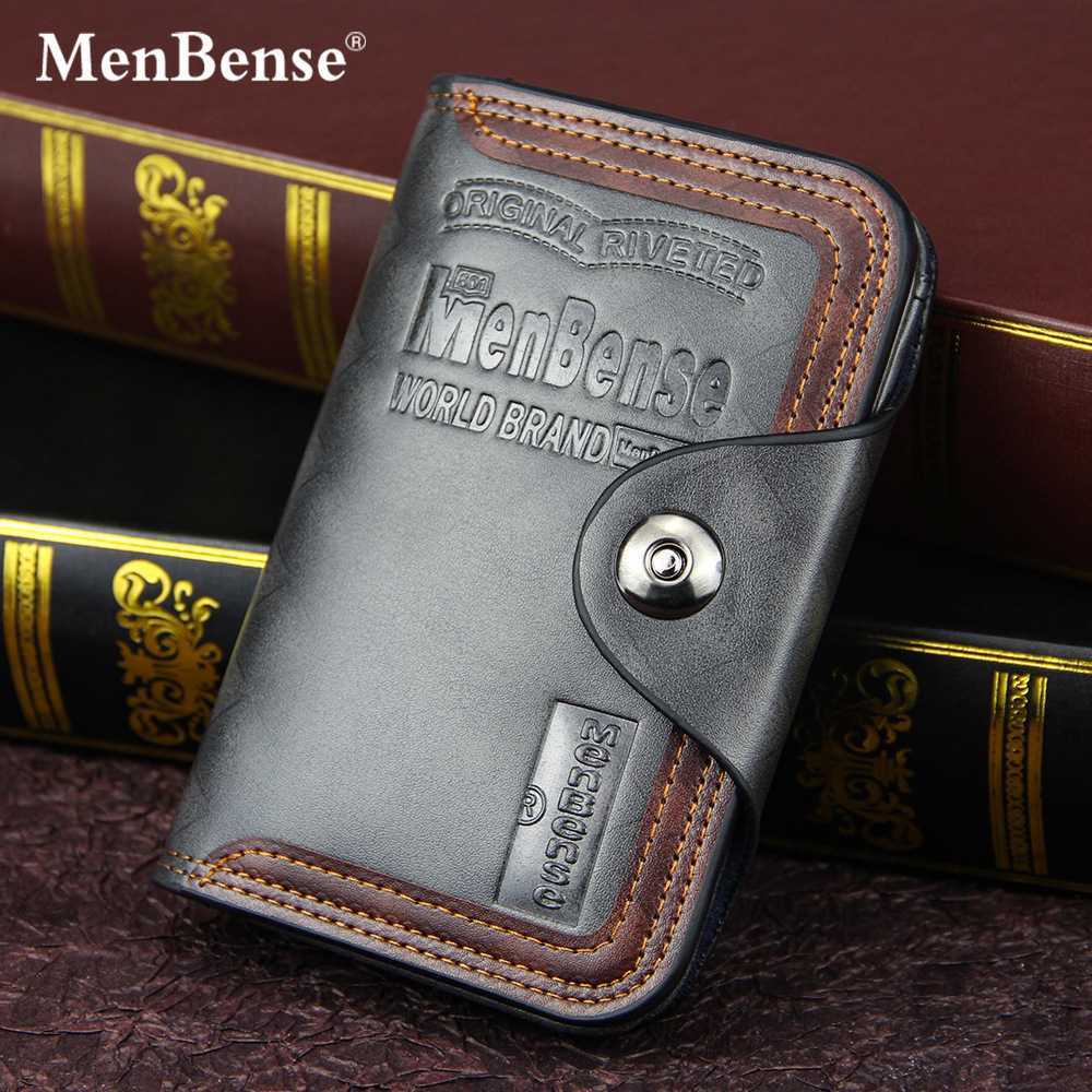 (ส่งจากไทย)กระเป๋าสตางค์ Men Bense กระเป๋าตังค์ผู้ชาย สินค้าพร้อมส่งคุณภาพอย่างดี