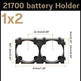 21700 Holder Bracket [1X2] [1x3] รางใส่แบต 21700
