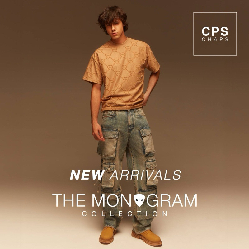 Cps chaps เสื้อยืดMonogram