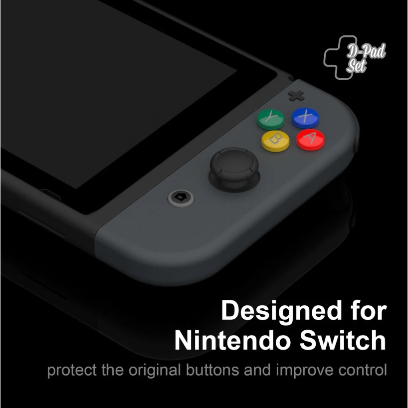 Skull & Co. D-Pad Button Cap Set for Nintendo Switch & OLED