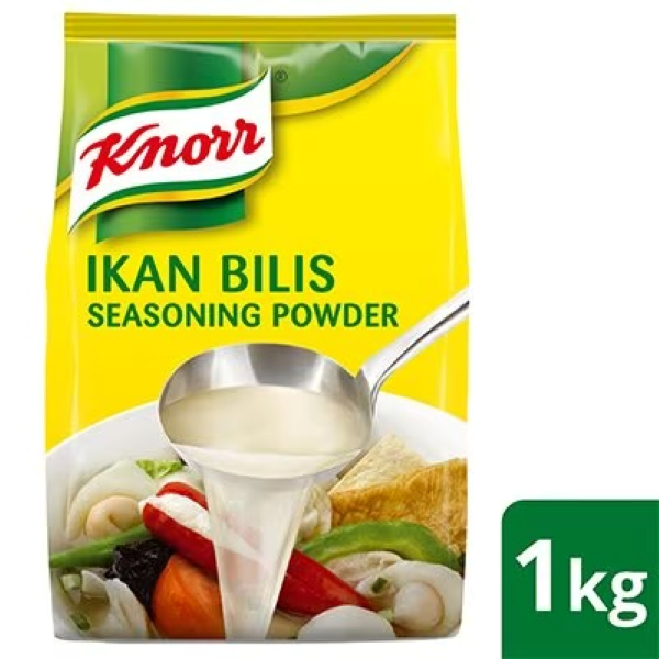 ผงซุปปลาคนอร์ Knorr Ikan Bilis Seasoning Powder 家樂牌江魚仔粉 1kg Product of Malaysia HALAL พร้อมส่ง