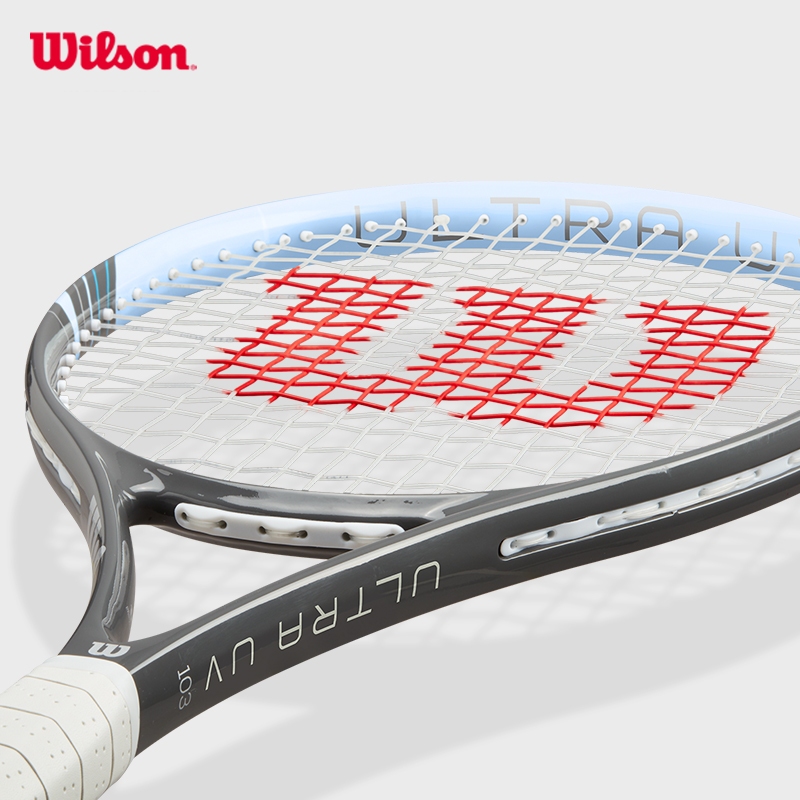 WILSON Ultra UV ไม้เทนนิส Pre-strung (ไม้ขึ้นเอ็นแล้ว) WR127510U3 Official Store ราคา ถูกที่สุด ดีลบีเคเค แกลเลอรีภาพที่ 4