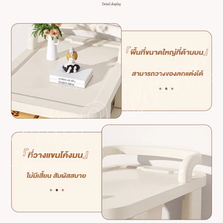 HOGO ชั้นวางรถเข็น 5 ชั้น พร้อมล้อเลื่อน โครงเหล็ก ชั้นวางของ ชั้นวาง รถเข็นเก็บของ ลูกรอกเงียบ