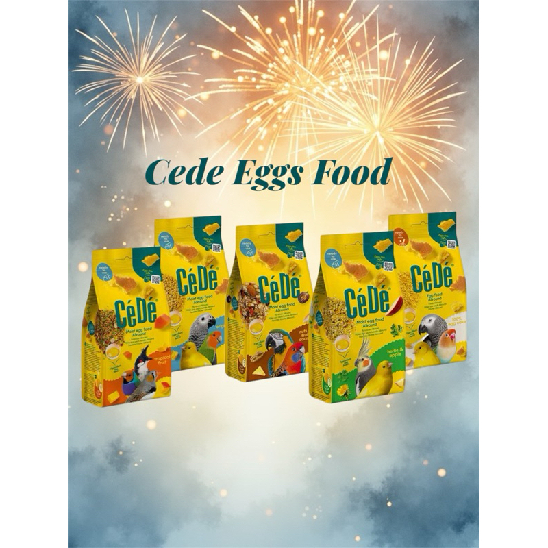 Cede Eggs Food อาหารไข่สำหรับนก200g.-1kg.