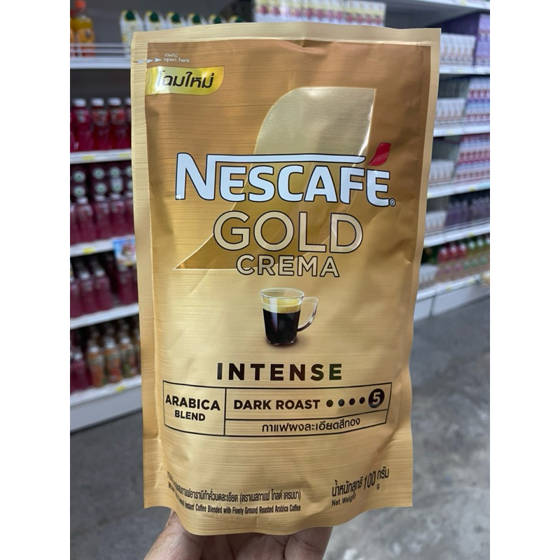 เนสกาแฟ โกลด์ เครมมา INTENSE ขนาด 100 กรัม