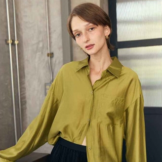 Rool - Salvi Shirt เสื้อเชิ้ตแขนยาวโอเวอร์ไซส์ เสื้อเชิ้ตหญิ…