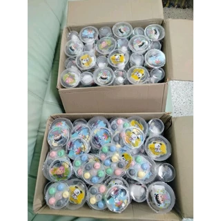 #ยกลัง 48 ตัว#ตุ๊กตาปูนปลาสเตอร์ระบายสี 48 ตัว+ชุดจานสีพร้อมสี 48 ชุด + พู่กัน 48 ชิ้นราคา 450 บาท